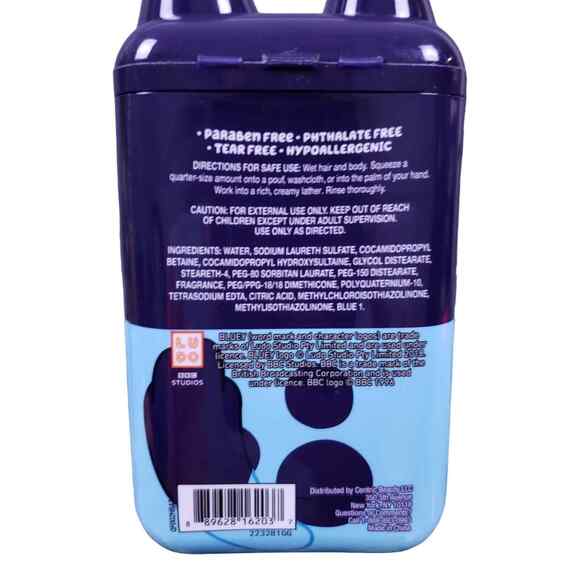 Lot of 3 Bluey 3-in-1 Body Wash Shampoo & Conditioner Limited Edition NEW - Picture 4 of 4